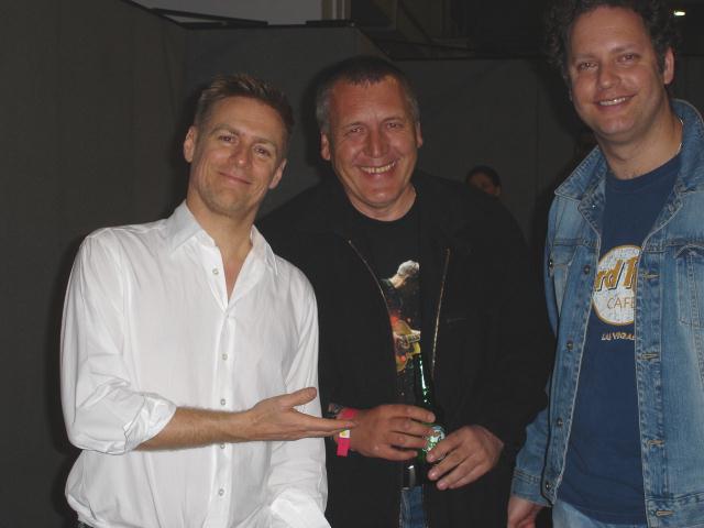 Right to left - Matt + Larry + Some Bloke (2005)